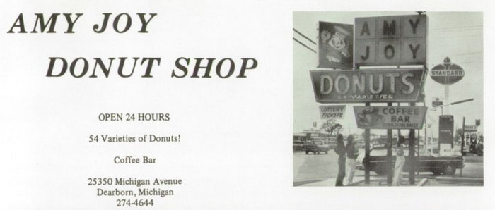 Amy Joy Donuts - Dearborn - 25350 Michigan Ave 1 - 1975